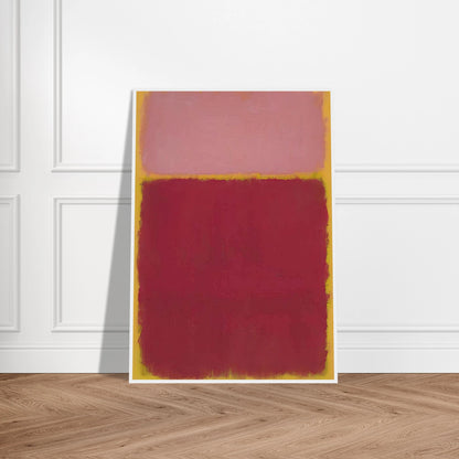 Untitled No. 17 - 1961 Framed Poster | Mark Rothko Framed Prints Wall Art | Rothko Prints