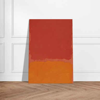 Untitled Red and Orange on Salmon - 1969 Canvas | Mark Rothko Canvas | Rothko Prints