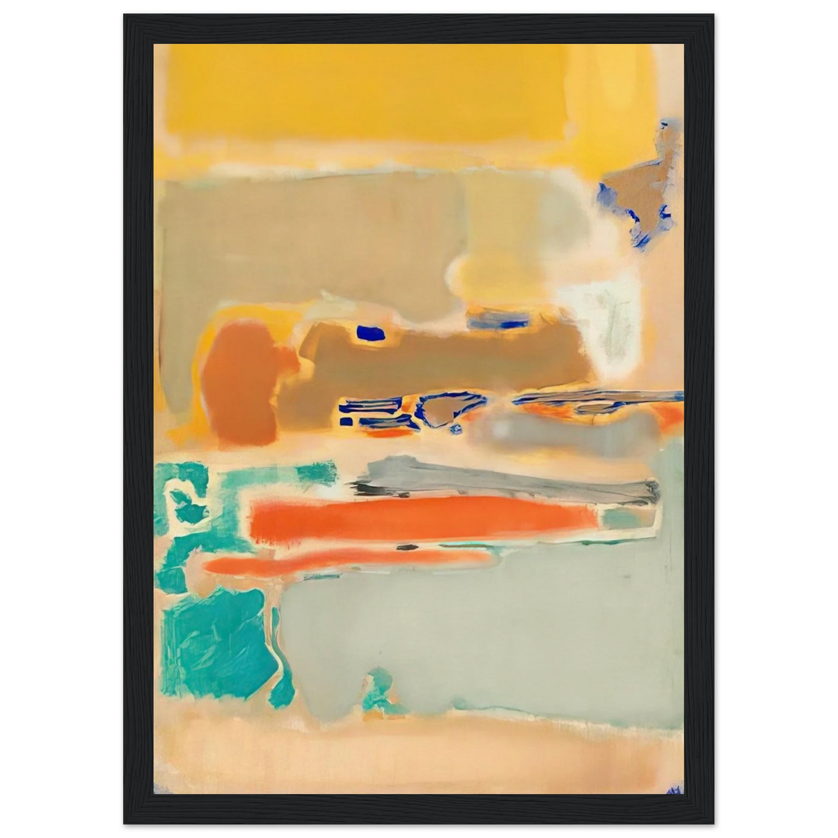 Multiform - 1948 Framed Poster | Mark Rothko Framed Prints Wall Art | Rothko Prints