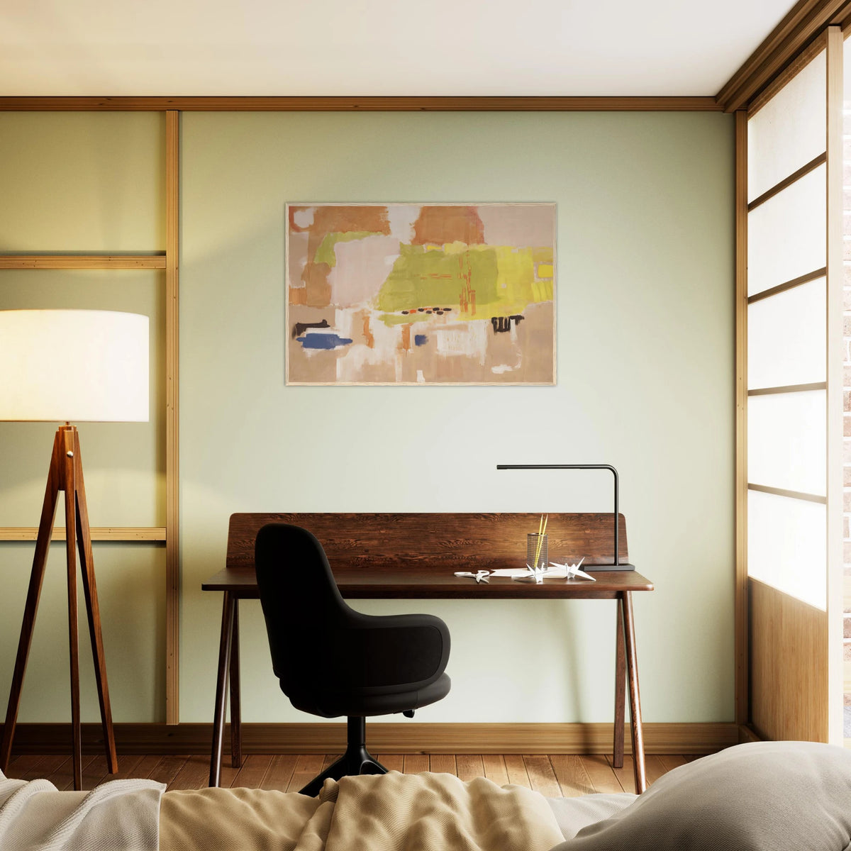 No.1 Untitled - 1948 Framed Poster | Mark Rothko Framed Prints Wall Art | Rothko Prints
