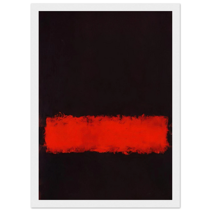 Black, Red and Black - 1968 Framed Poster | Mark Rothko Framed Prints Wall Art | Rothko Prints
