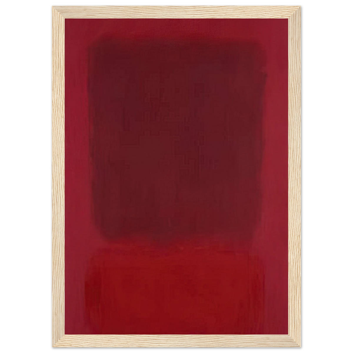 Red and Brown - 1957 Framed Poster | Mark Rothko Framed Prints Wall Art | Rothko Prints