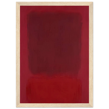 Red and Brown - 1957 Framed Poster | Mark Rothko Framed Prints Wall Art | Rothko Prints