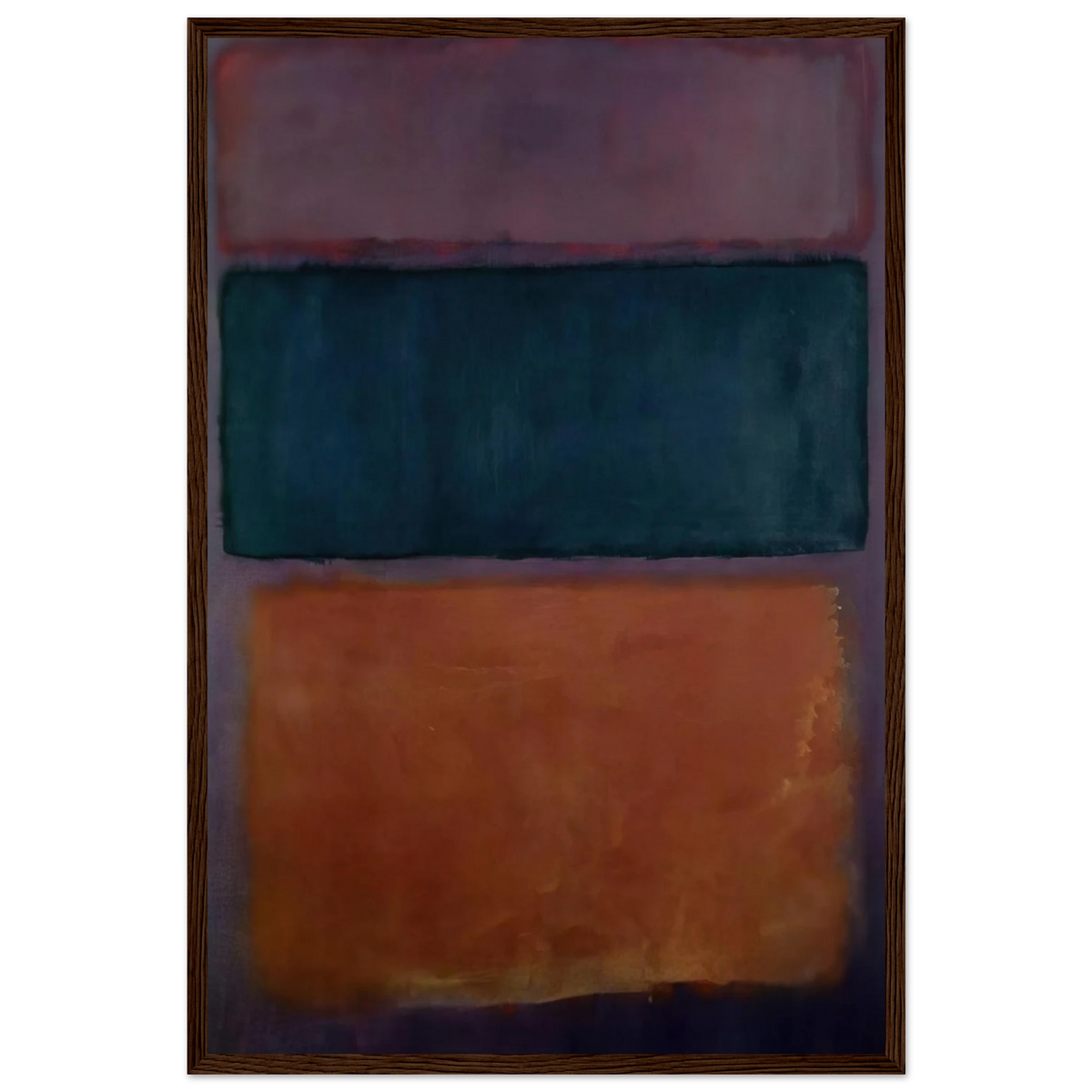 Untitled - 1963 Framed Poster | Mark Rothko Framed Prints Wall Art | Rothko Prints