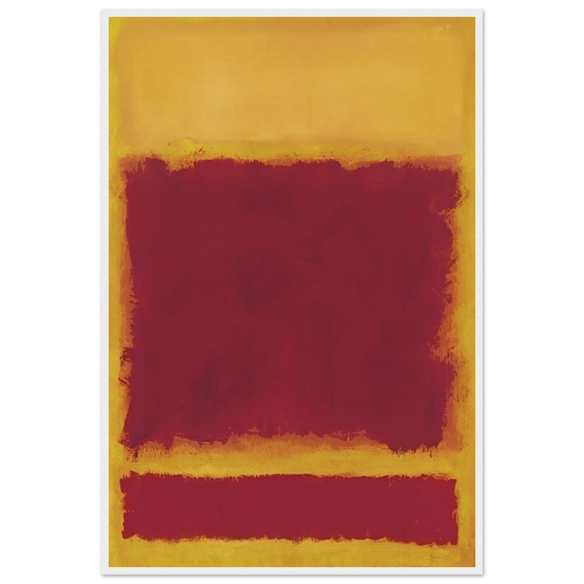 Composition - 1958 Framed Poster | Mark Rothko Framed Prints Wall Art | Rothko Prints