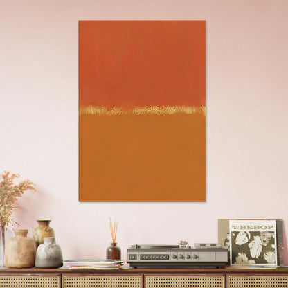 Orange, Red, Orange - 1961 Canvas | Mark Rothko Canvas | Rothko Prints