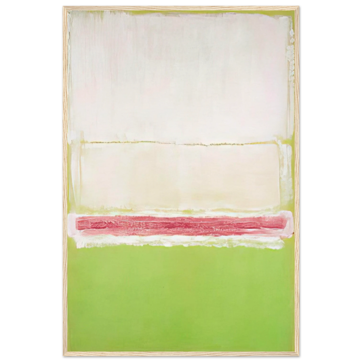 No. 2 No. 7 and No. 2 - 1951 Framed Poster | Mark Rothko Framed Prints Wall Art | Rothko Prints