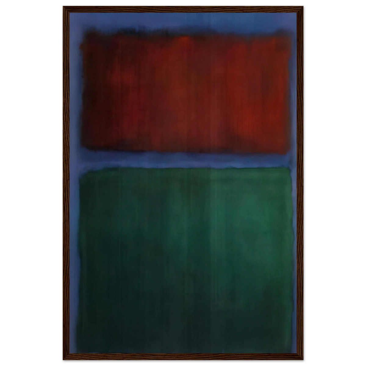 Earth and Green - 1955 Framed Poster | Mark Rothko Framed Prints Wall Art | Rothko Prints