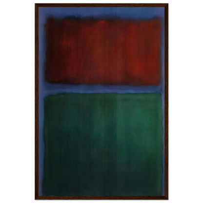 Earth and Green - 1955 Framed Poster | Mark Rothko Framed Prints Wall Art | Rothko Prints