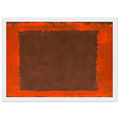 Untitled Mural for End Wall - 1959 Framed Poster | Mark Rothko Framed Prints Wall Art | Rothko Prints