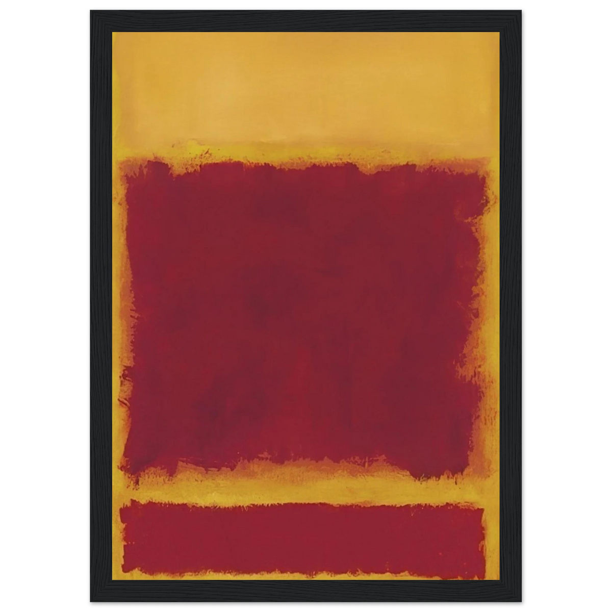 Composition - 1958 Framed Poster | Mark Rothko Framed Prints Wall Art | Rothko Prints