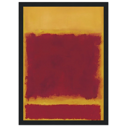 Composition - 1958 Framed Poster | Mark Rothko Framed Prints Wall Art | Rothko Prints