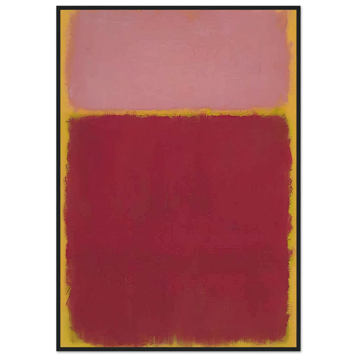 Untitled No. 17 - 1961 Framed Poster | Mark Rothko Framed Prints Wall Art | Rothko Prints