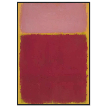 Untitled No. 17 - 1961 Framed Poster | Mark Rothko Framed Prints Wall Art | Rothko Prints