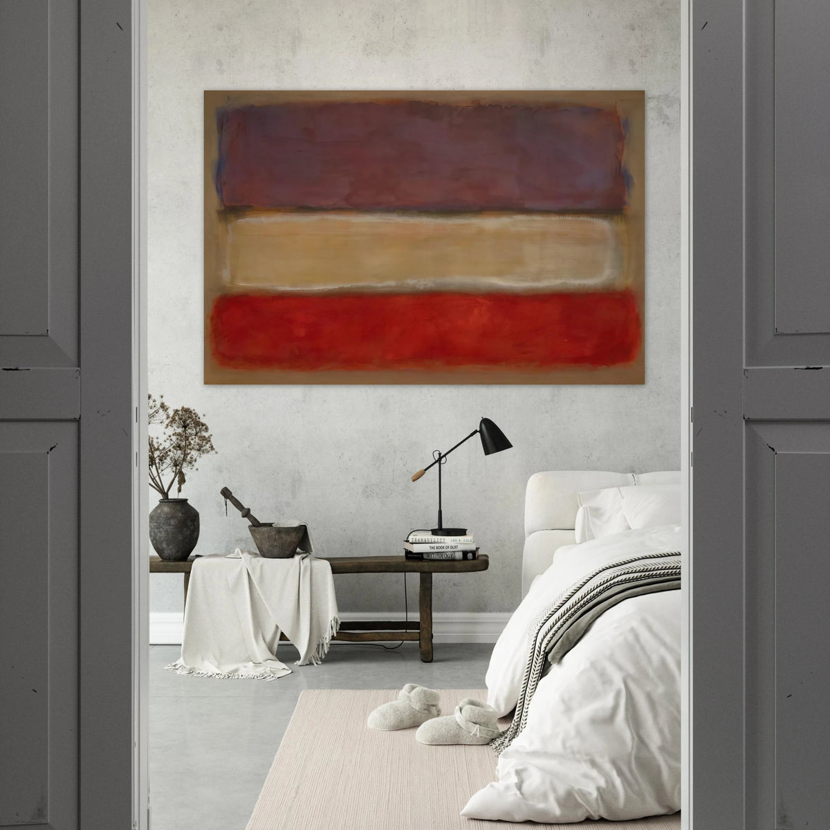Untitled Purple, White, and Red - 1953 Poster | Mark Rothko Poster | Rothko Prints