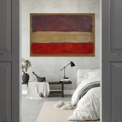Untitled Purple, White, and Red - 1953 Poster | Mark Rothko Poster | Rothko Prints