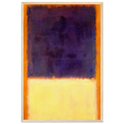 Red, Orange, Tan and Purple - 1954 Framed Poster | Mark Rothko Framed Prints Wall Art | Rothko Prints