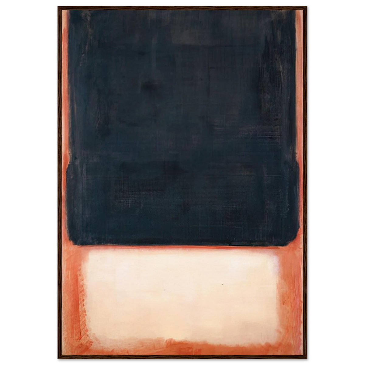 No. 7 Dark Over Light - 1954 Framed Poster | Mark Rothko Framed Prints Wall Art | Rothko Prints