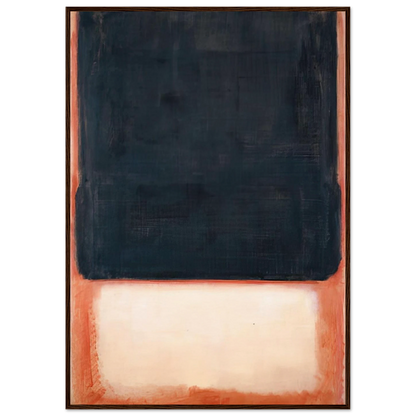 No. 7 Dark Over Light - 1954 Framed Poster | Mark Rothko Framed Prints Wall Art | Rothko Prints