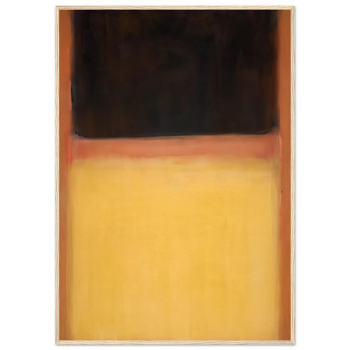 No.9 Dark over Light Earth - 1954 Framed Poster | Mark Rothko Framed Prints Wall Art | Rothko Prints