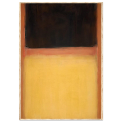 No.9 Dark over Light Earth - 1954 Framed Poster | Mark Rothko Framed Prints Wall Art | Rothko Prints