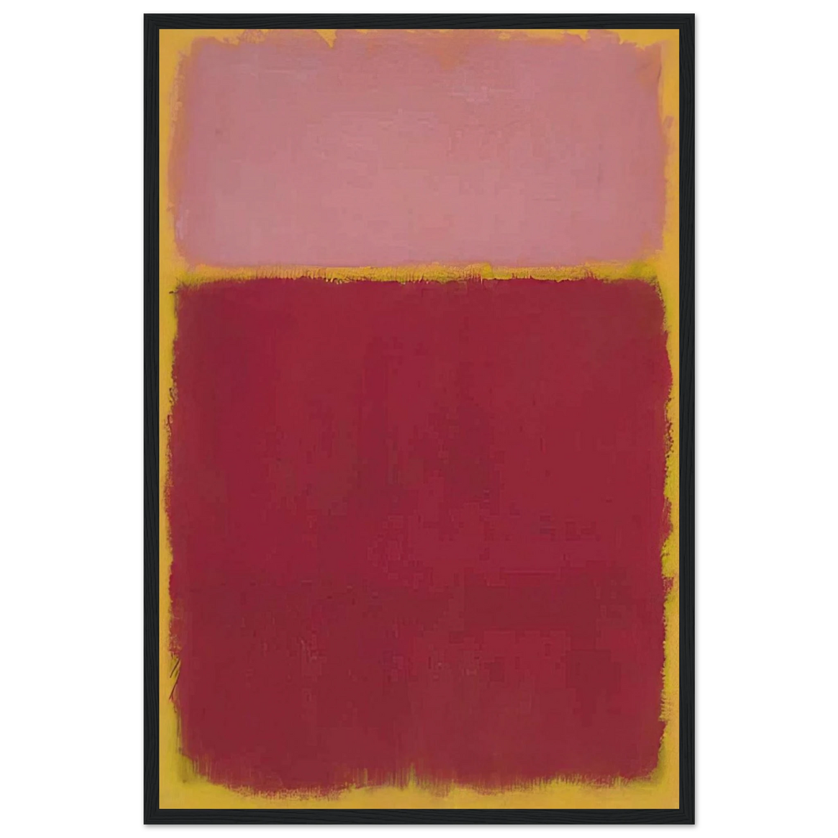 Untitled No. 17 - 1961 Framed Poster | Mark Rothko Framed Prints Wall Art | Rothko Prints