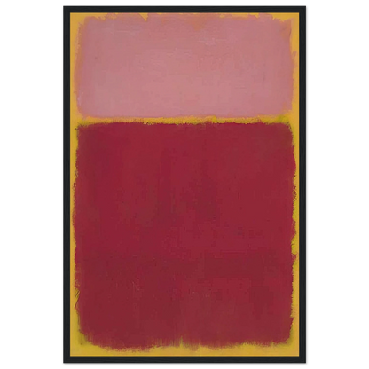 Untitled No. 17 - 1961 Framed Poster | Mark Rothko Framed Prints Wall Art | Rothko Prints