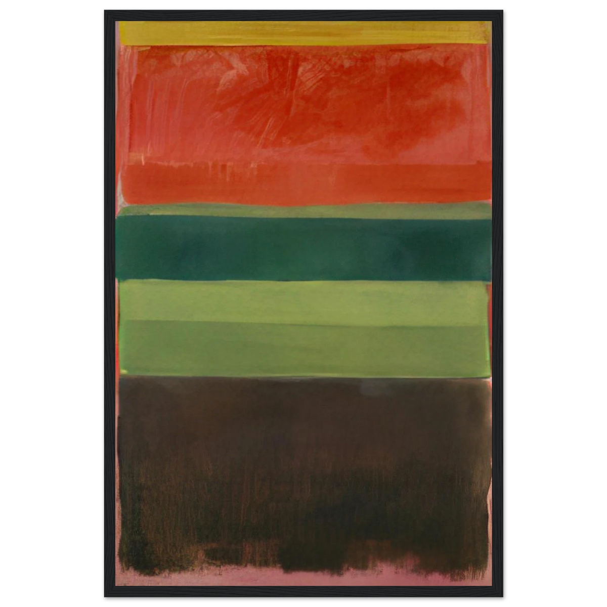 Untitled - 1949 Framed Poster | Mark Rothko Framed Prints Wall Art | Rothko Prints