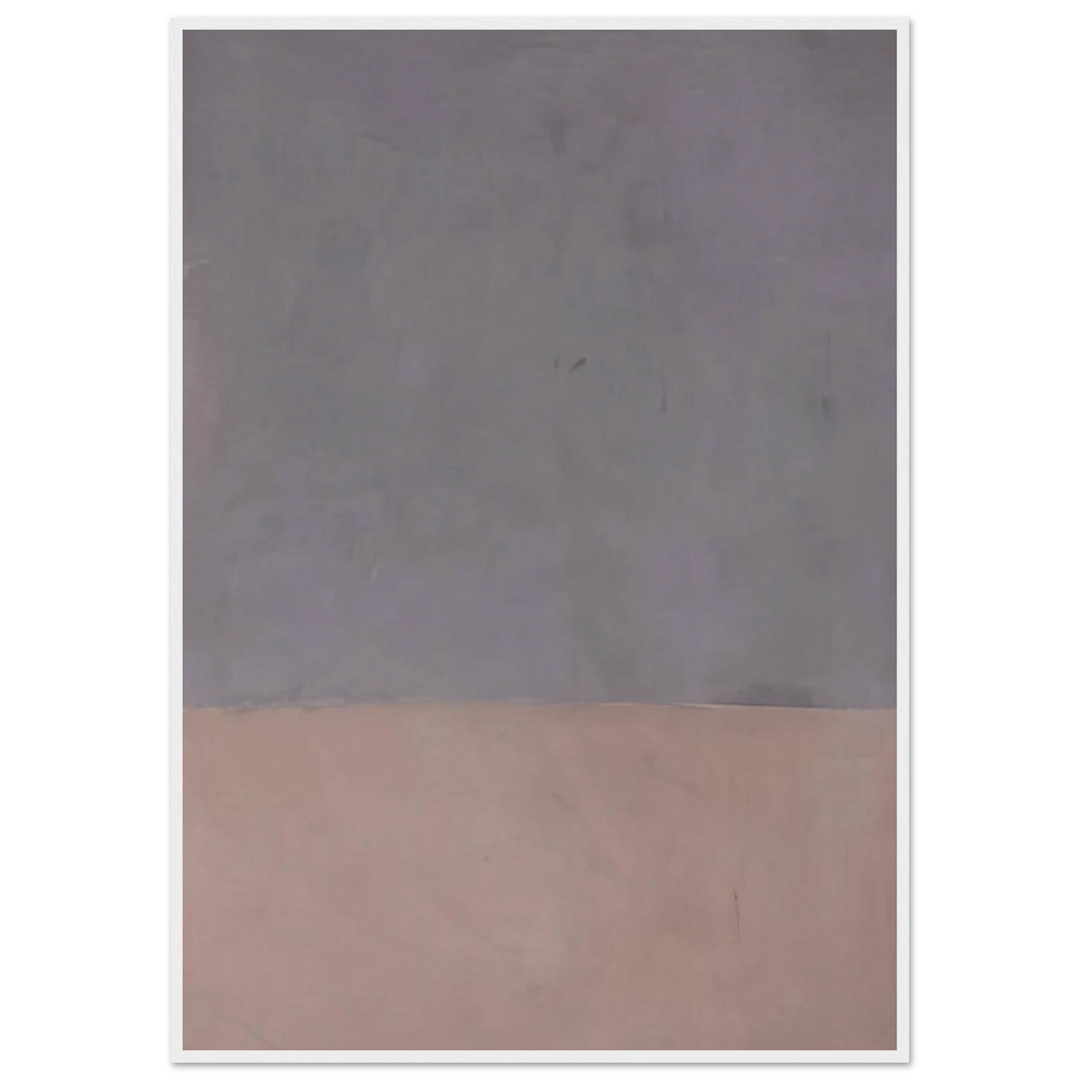 Untitled Gray and Mauve - 1969 Framed Poster | Mark Rothko Framed Prints Wall Art | Rothko Prints