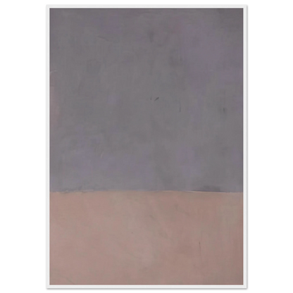 Untitled Gray and Mauve - 1969 Framed Poster | Mark Rothko Framed Prints Wall Art | Rothko Prints
