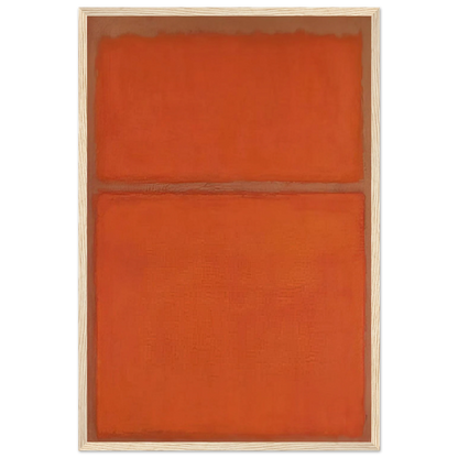 Untitled - 1961 Framed Poster | Mark Rothko Framed Prints Wall Art | Rothko Prints