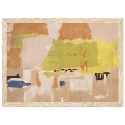 No.1 Untitled - 1948 Framed Poster | Mark Rothko Framed Prints Wall Art | Rothko Prints