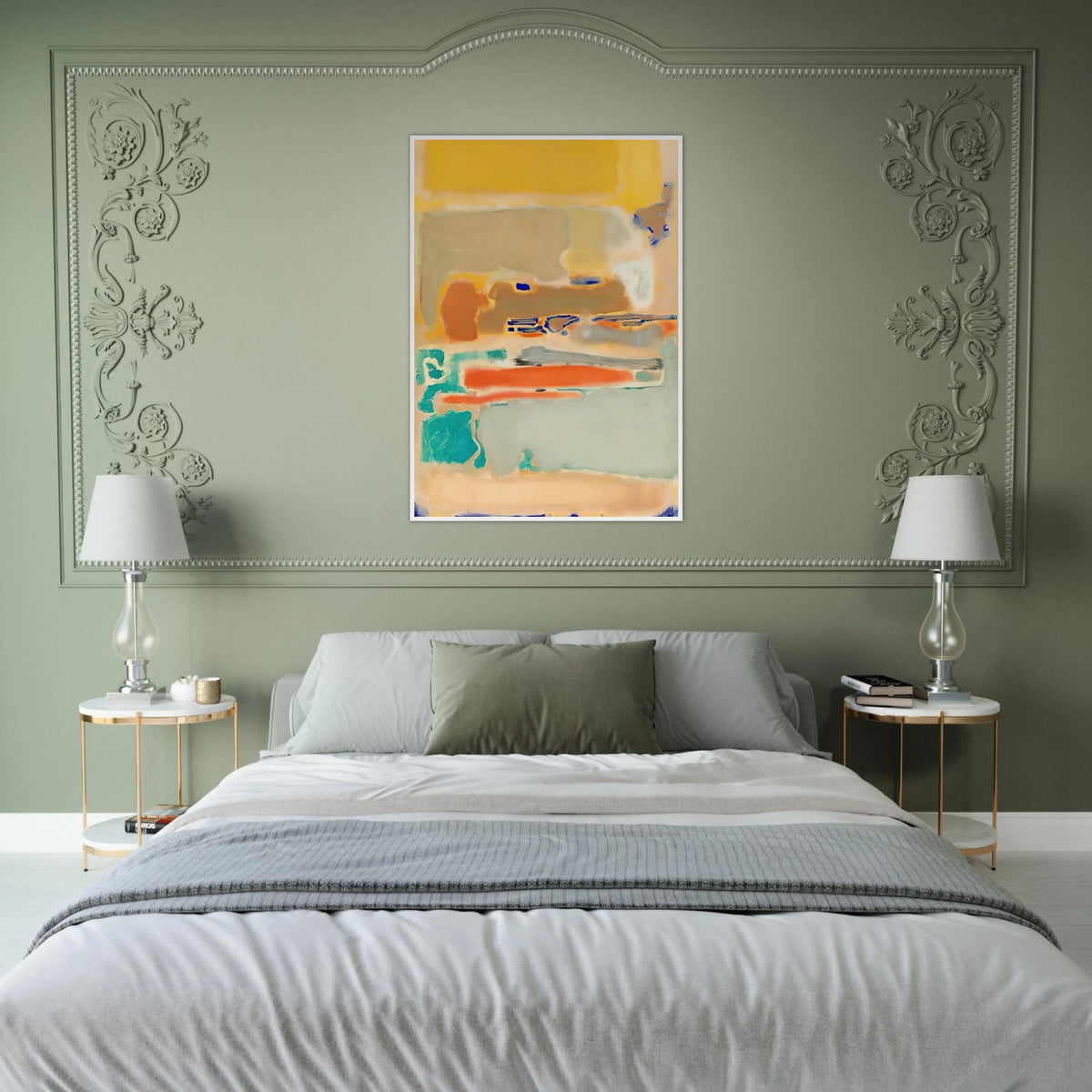 Multiform - 1948 Framed Poster | Mark Rothko Framed Prints Wall Art | Rothko Prints