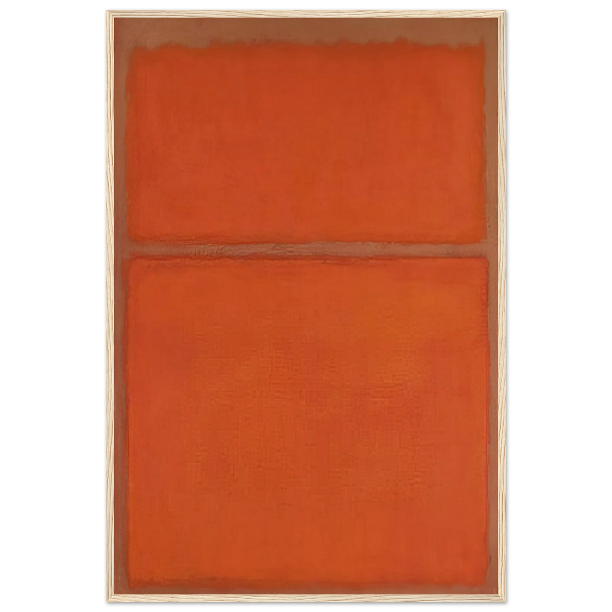 Untitled - 1961 Framed Poster | Mark Rothko Framed Prints Wall Art | Rothko Prints