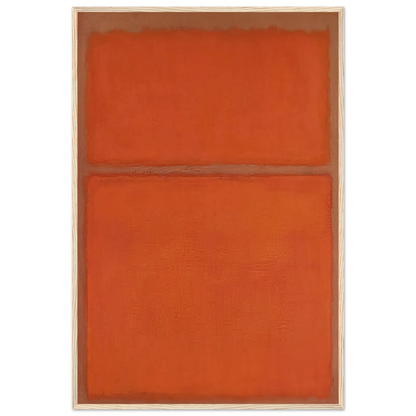 Untitled - 1961 Framed Poster | Mark Rothko Framed Prints Wall Art | Rothko Prints