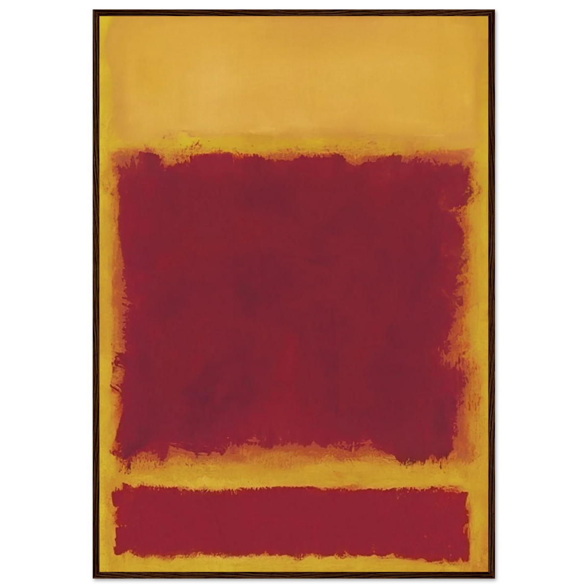 Composition - 1958 Framed Poster | Mark Rothko Framed Prints Wall Art | Rothko Prints