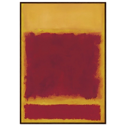 Composition - 1958 Framed Poster | Mark Rothko Framed Prints Wall Art | Rothko Prints