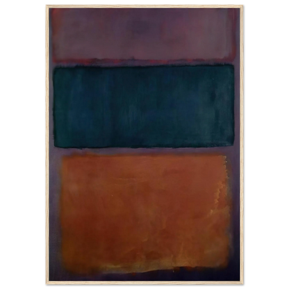 Untitled - 1963 Framed Poster | Mark Rothko Framed Prints Wall Art | Rothko Prints