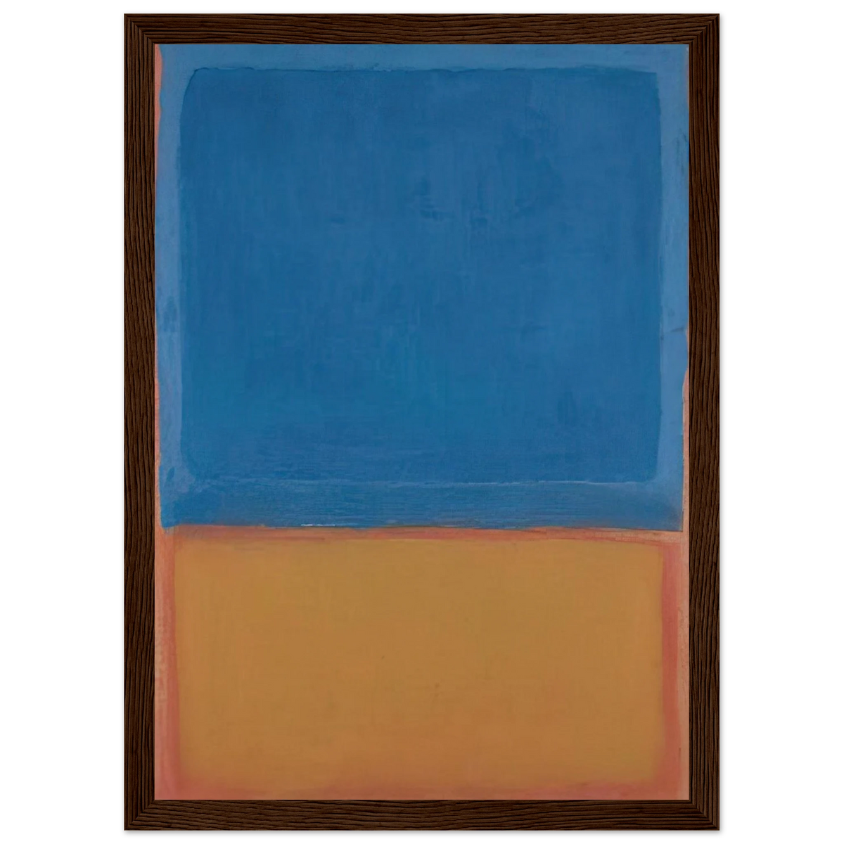 Untitled Red, Blue, Orange - 1955 Framed Poster | Mark Rothko Framed Prints Wall Art | Rothko Prints