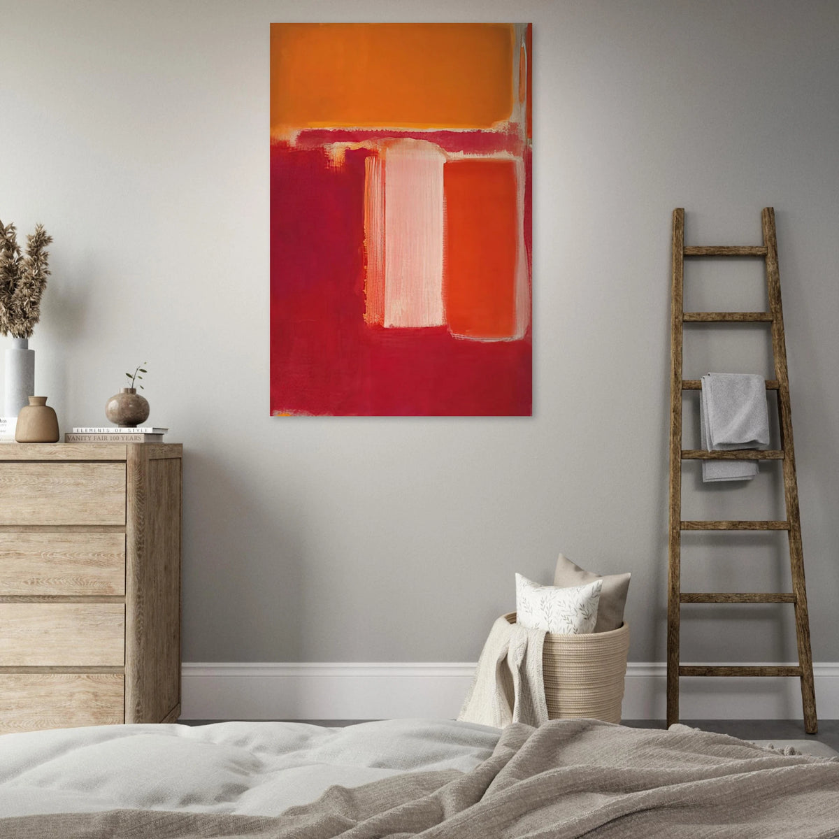 Yellow, Cherry, Orange - 1947 Poster | Mark Rothko Poster | Rothko Prints