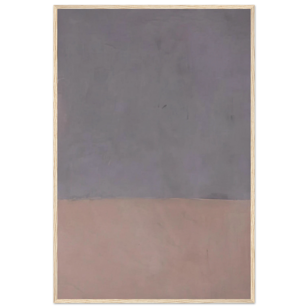 Untitled Gray and Mauve - 1969 Framed Poster | Mark Rothko Framed Prints Wall Art | Rothko Prints