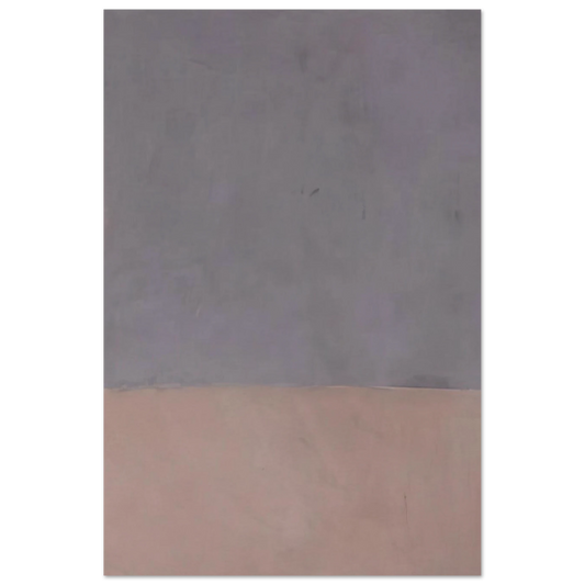 Untitled Gray and Mauve - 1969 Poster | Mark Rothko Poster | Rothko Prints