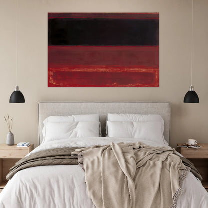 Four Darks in Red - 1958 Poster | Mark Rothko Poster | Rothko Prints