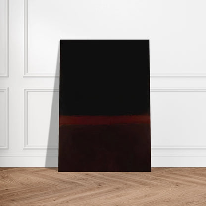 Black on Dark Sienna on Purple - 1960 Canvas | Mark Rothko Canvas | Rothko Prints
