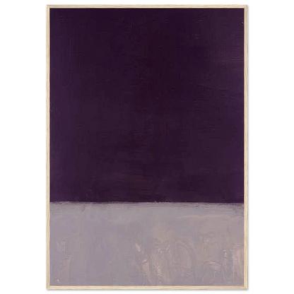 Untitled Black and Gray - 1970 Framed Poster | Mark Rothko Framed Prints Wall Art | Rothko Prints