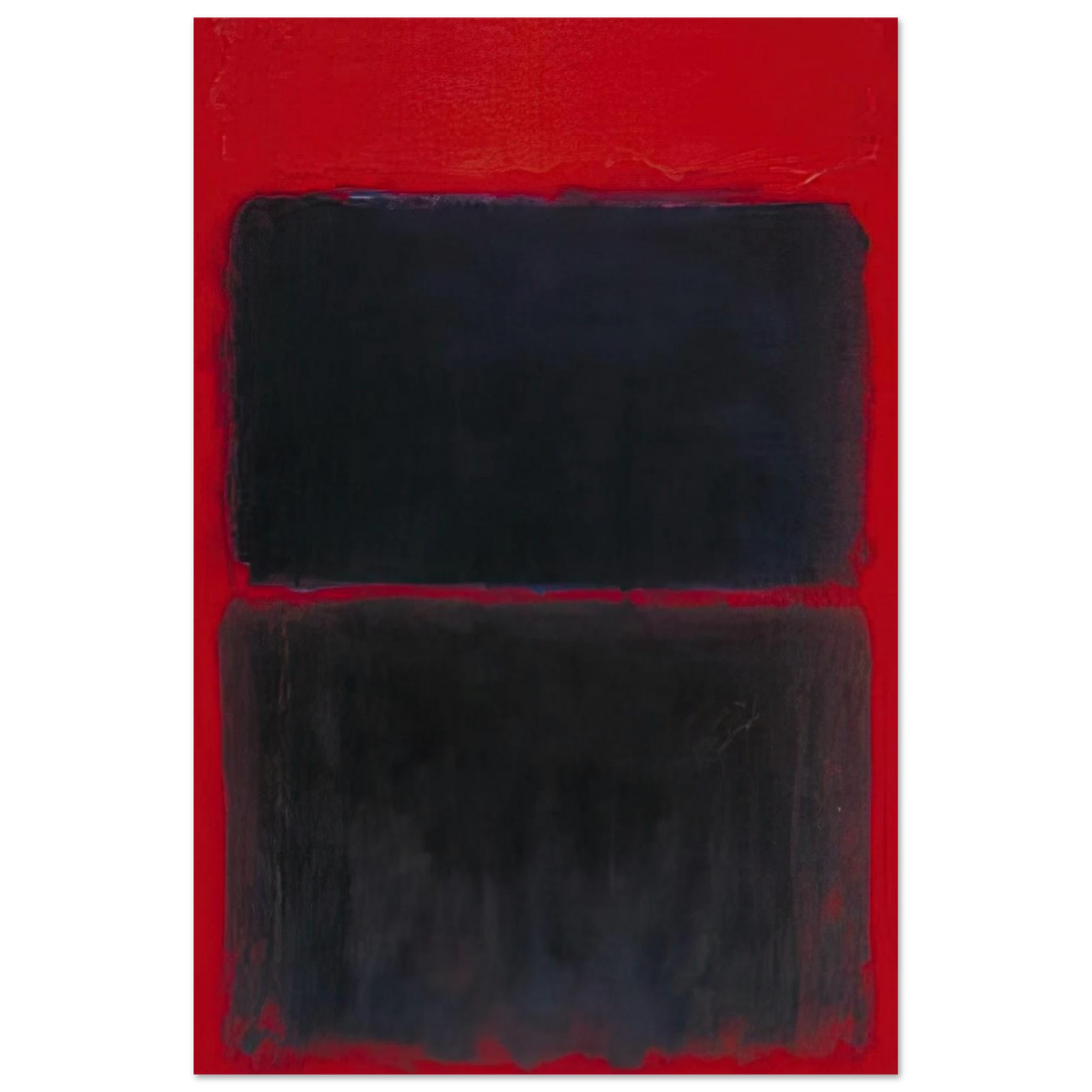 Light Red Over Black - 1957 Poster | Mark Rothko Poster | Rothko Prints