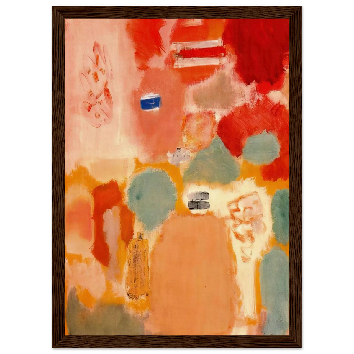 No. 21 - 1949 Framed Poster | Mark Rothko Framed Prints Wall Art | Rothko Prints