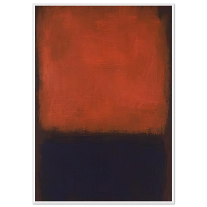 No. 14 - 1960 Framed Poster | Mark Rothko Framed Prints Wall Art | Rothko Prints