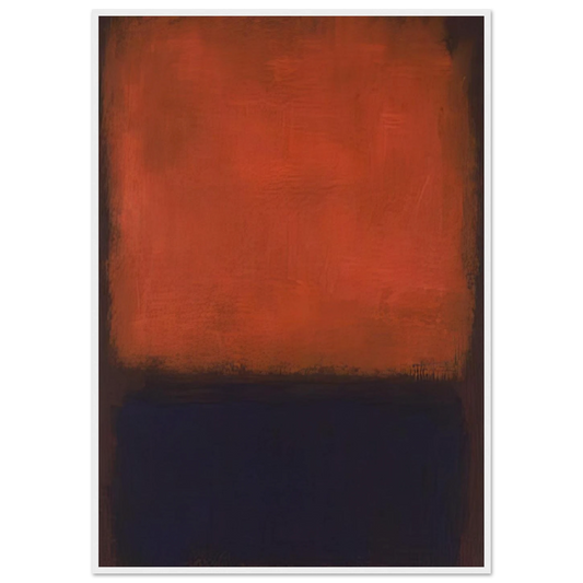No. 14 - 1960 Framed Poster | Mark Rothko Framed Prints Wall Art | Rothko Prints
