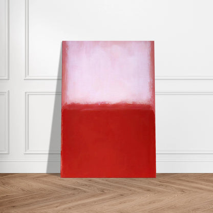 White Over Red - 1957 Canvas | Mark Rothko Canvas | Rothko Prints